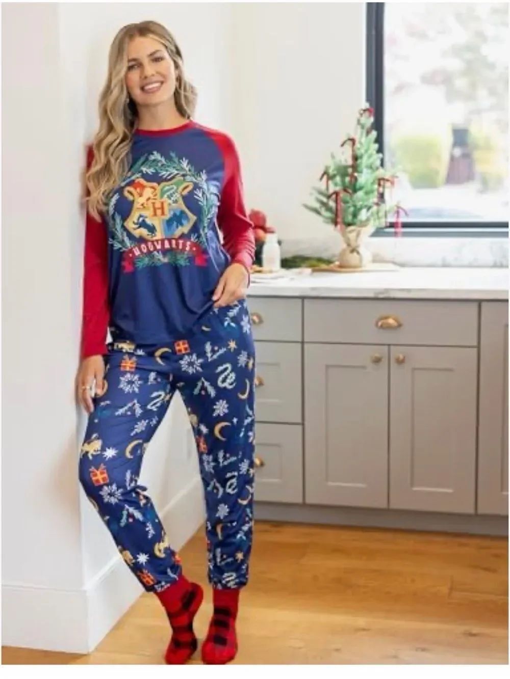 Harry Potter Family Christmas Pajamas Set for men or women large
